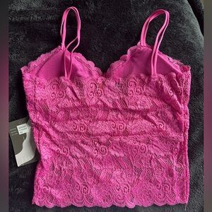 Fuchsia Lace Bralette